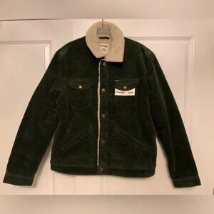 The Montana New Wrangler Icons124MJ Men's Sherpa Corduroy Jacket Size XL Trucker